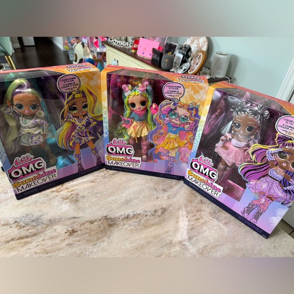 L.O.L. Surprise! OMG Sunshine Makeover Dolls set